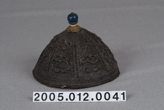 雜寶紋編織瓜皮帽 (共7張)