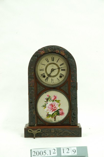 童子嬉戲木座鐘組 (共3張)