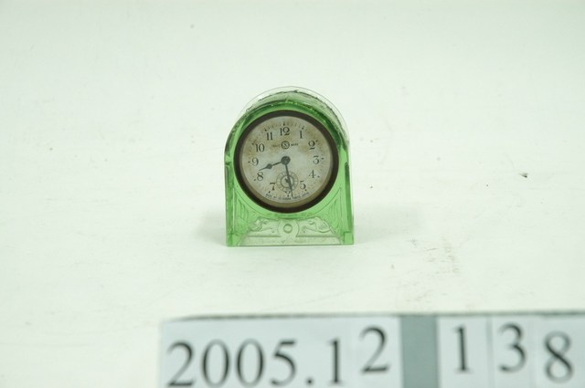 日本精工社玻璃製小座鐘 (共3張)