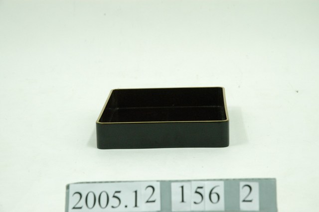 黑地蒔繪花鳥紋漆盒盒身 (共2張)