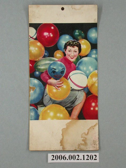 氣球人像日曆吊板 (共1張)