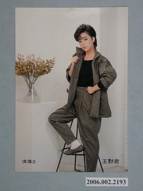 王默君明星照片小卡 (共1張)