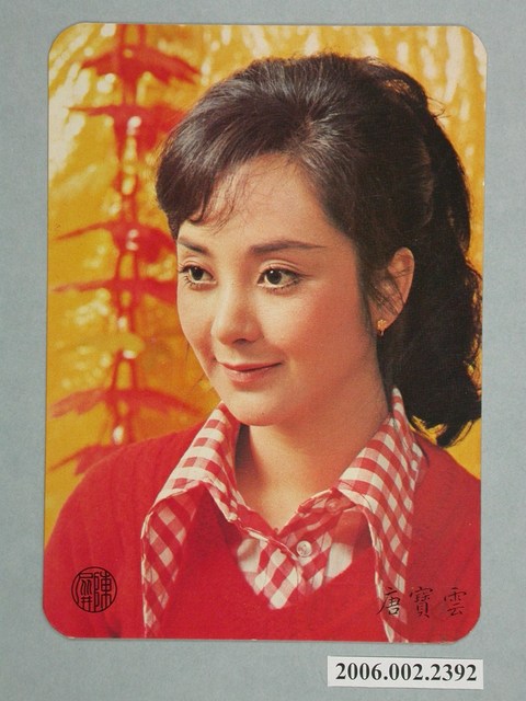 唐寶雲明星照片小卡 (共1張)