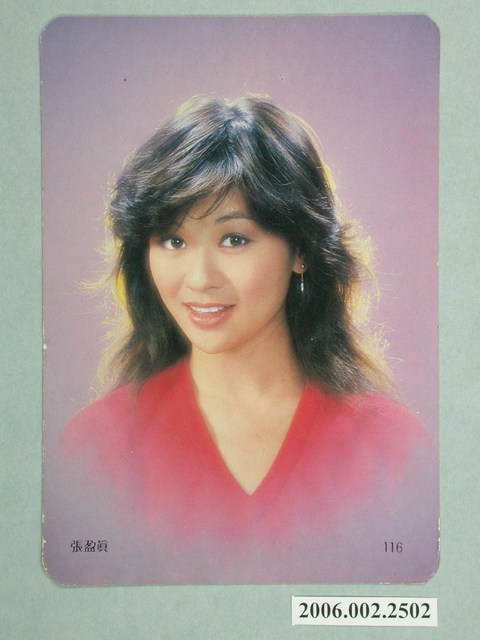 張盈真明星照片小卡 (共1張)