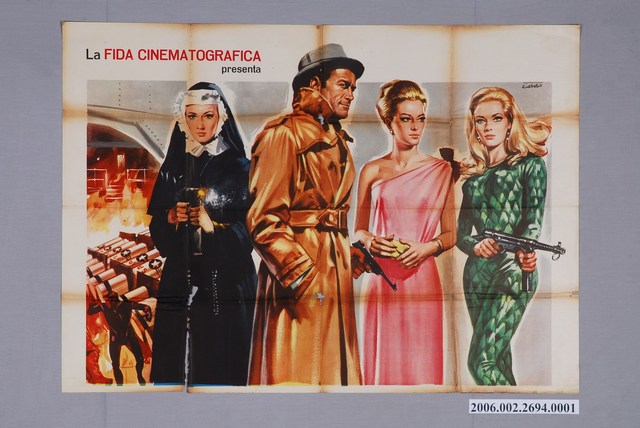 《卓別林女士的特別任務(上)》電影海報 (共1張)