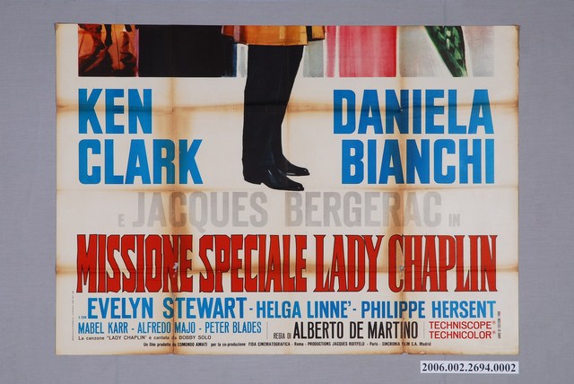 《卓別林女士的特別任務(下)》電影海報 (共1張)