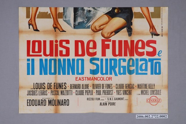 《路易．德．富內斯與冰雪爺爺》電影海報 (共1張)