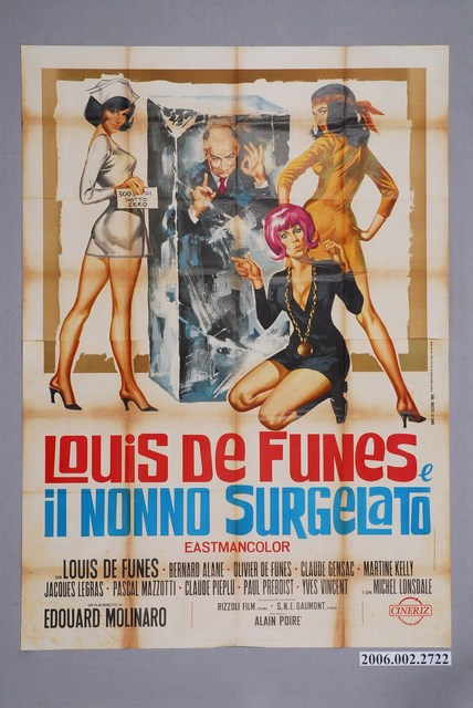 《路易．德．富內斯與冰雪爺爺》電影海報 (共1張)