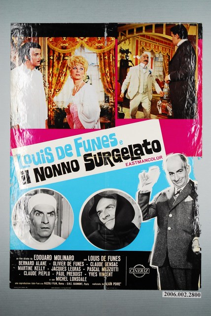 《路易．德．富內斯與冰雪爺爺》電影海報 (共1張)