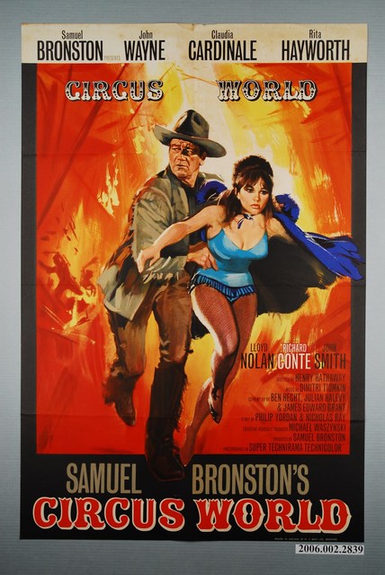 《Circus world》電影海報 (共1張)