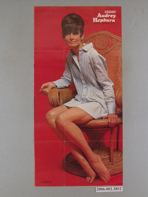 奧黛麗赫本明星海報 (共1張)