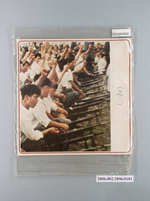 中國大陸災胞救濟總會印行《中國大陸共匪暴行》〈鬥鄧小平之三〉文宣 (共1張)