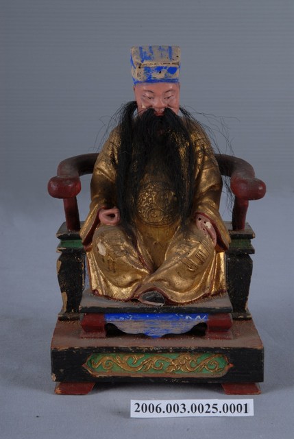 木雕呂洞賓神像 (共2張)