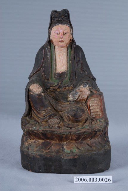 磚燒持經觀音神像 (共3張)