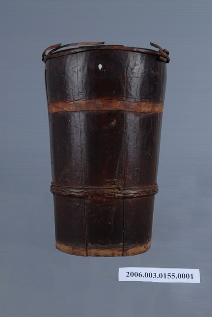 木製籤詩筒 (共2張)