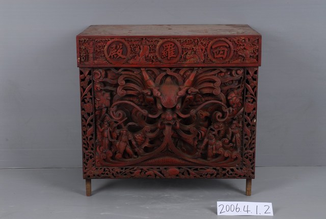 臺南西羅殿神轎供桌 (共4張)