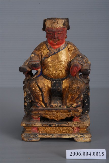 木製福德正神神像 (共5張)