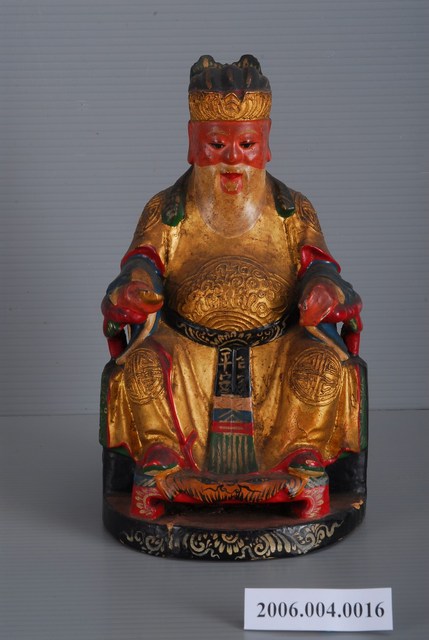 木製福德正神神像 (共5張)