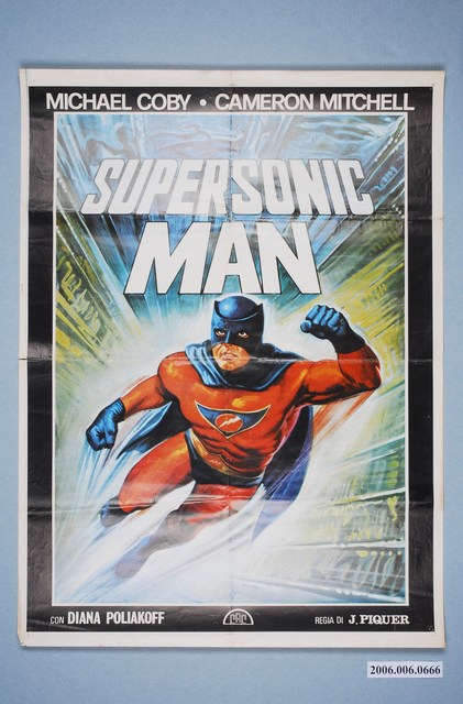 《Supersonic man》電影宣傳海報 (共1張)