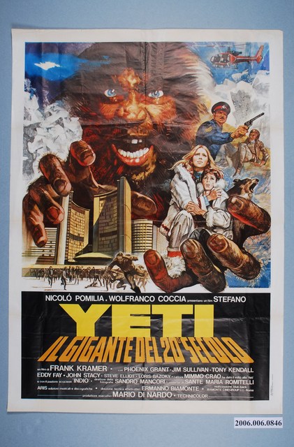 《YETI》義文電影宣傳海報 (共1張)