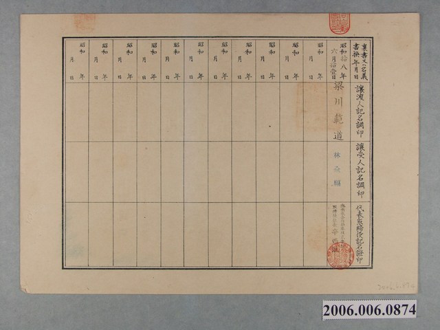 興南乘合自動車株式會社金貳千圓 (共4張)