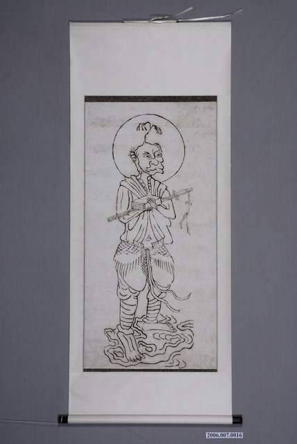 柳星君版畫掛軸 (共1張)