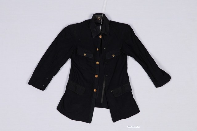 臺中州村上公學校高等科制服上衣 (共2張)