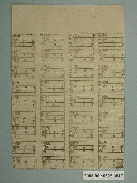 藥品小賣價格表 (共1張)