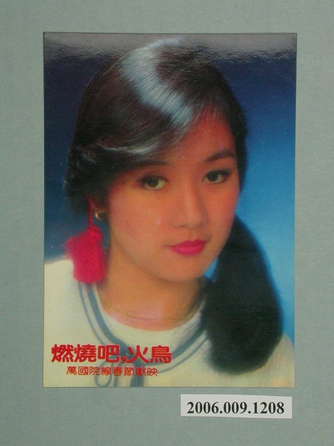 《燃燒吧，火鳥》電影宣傳小卡 (共4張)