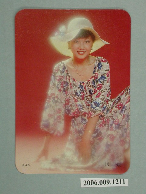 恬妞明星照片小卡 (共1張)