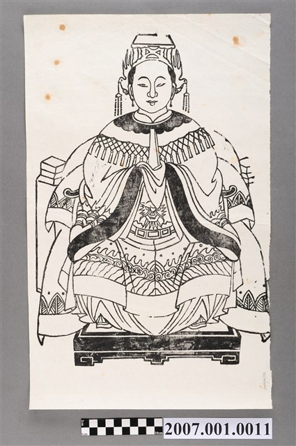 天上聖母版印神像 (共3張)