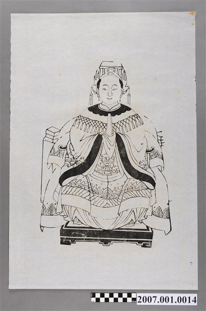 天上聖母版印神像 (共3張)