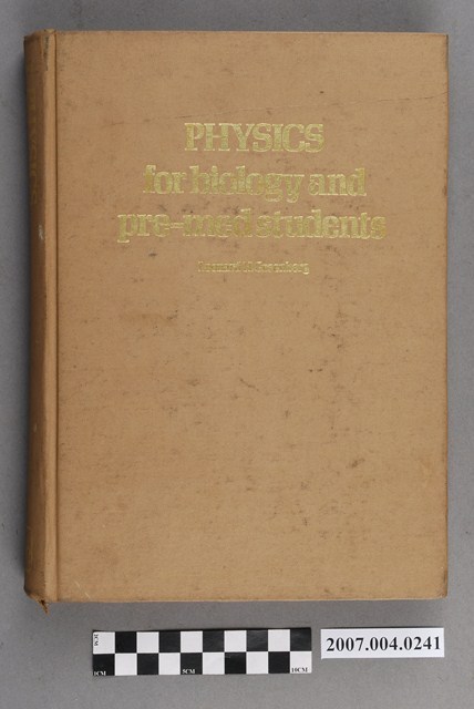 倫納德．H．格林伯格著《生物學和醫學預科生》 (共4張)