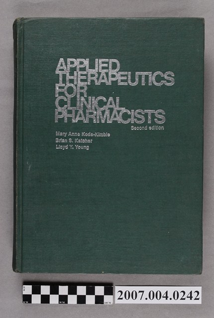 瑪莉·安妮·科達-坎布爾等編《臨床藥師之應用治療》 (共4張)