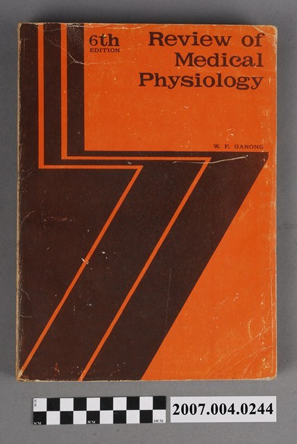 威廉·法蘭西斯·甘農著《醫學生理學複習》 (共4張)