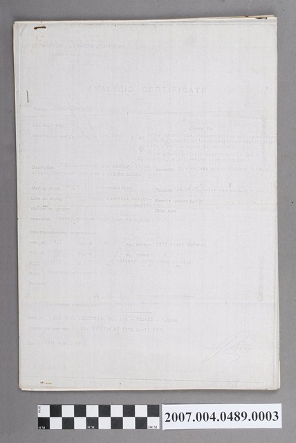 檢驗報告 (共4張)