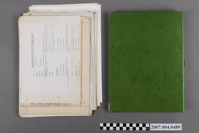 三和藥廠原廠原料規格文檔 (共6張)