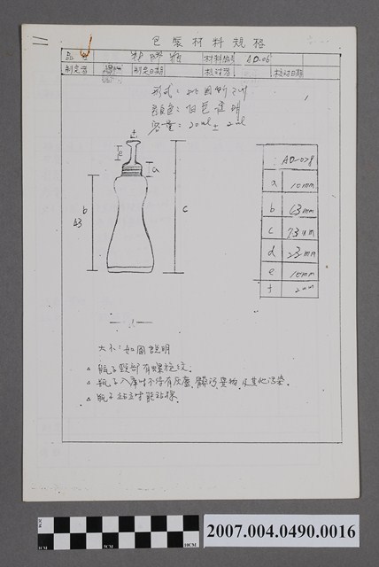 包裝材料規格16 (共4張)
