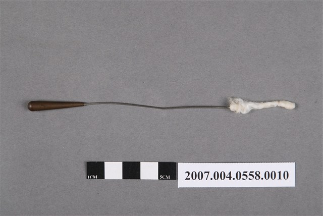 耳鼻喉科水滴柄捲棉棒含棉花 (共4張)