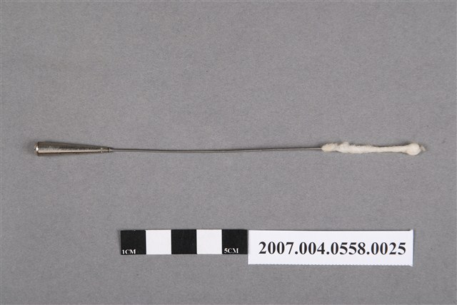 耳鼻喉科水滴柄捲棉棒含棉花 (共4張)