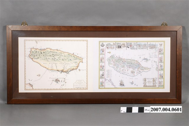 魏德文編著〈福爾摩沙地圖〉 (共4張)