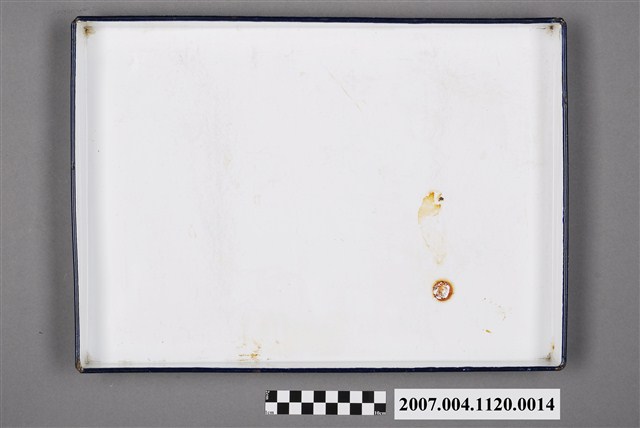 僑南德豐搪瓷廠出品飛鷹牌搪瓷方盤  (共4張)