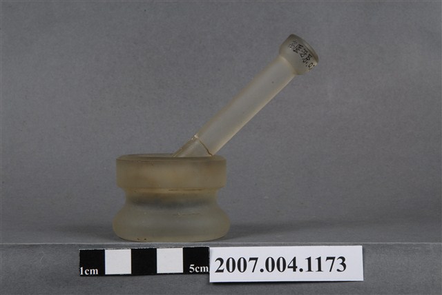 牙科銀粉調合用杵臼組 (共6張)