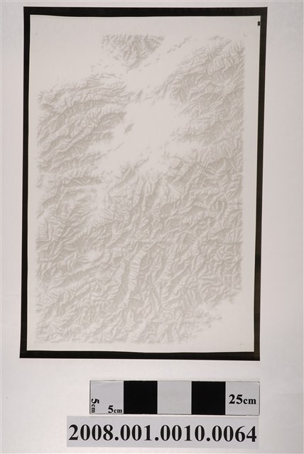 〈江西省〉製版網片地形暈渲 (共2張)