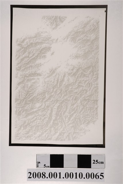 〈江西省〉製版網片地形暈渲 (共2張)