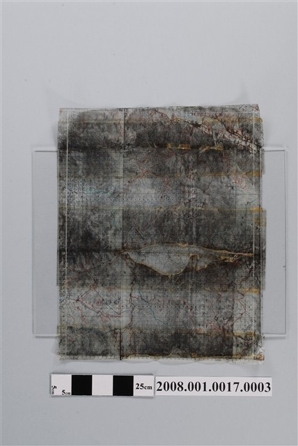 臺北地區地形圖底稿之二 (共2張)