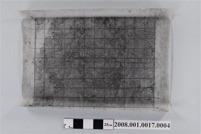 臺北地區地形圖底稿之三 (共2張)