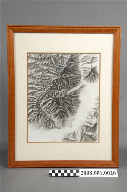 九九峰地區膠片地形暈渲 (共4張)