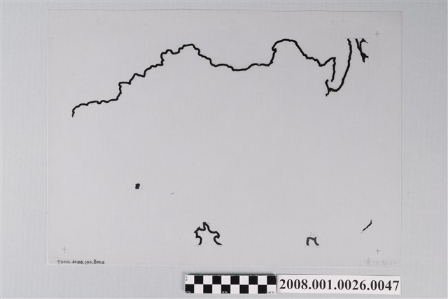 中華民國地圖製版膠片影線3 (共2張)