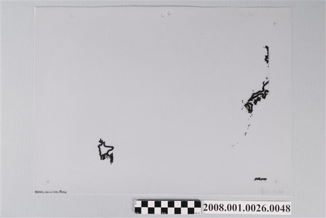 中華民國地圖製版膠片影線4 (共2張)